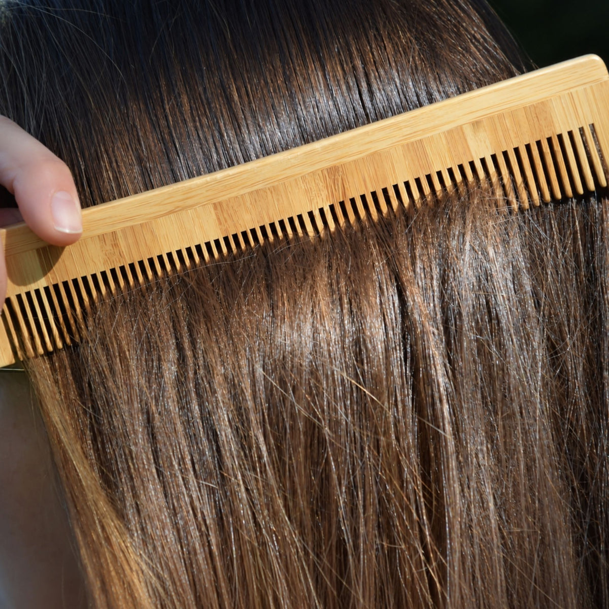 Peigne bambou cheveux