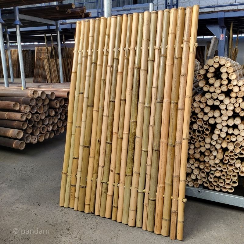 panneau en bambou naturel pour le jardin