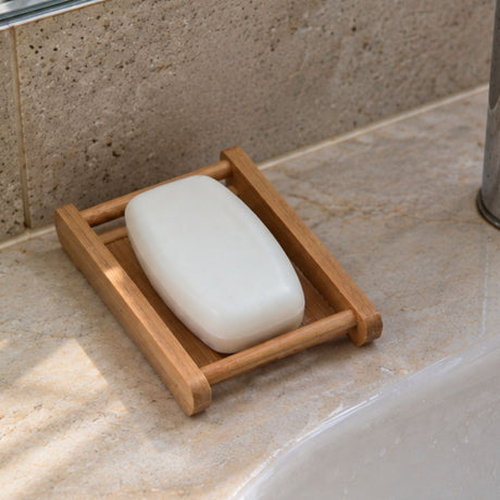 Porte-savon en bambou