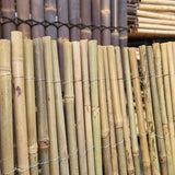 Canisse en bambou entier haute qualité | Rouleau de 6 mètres