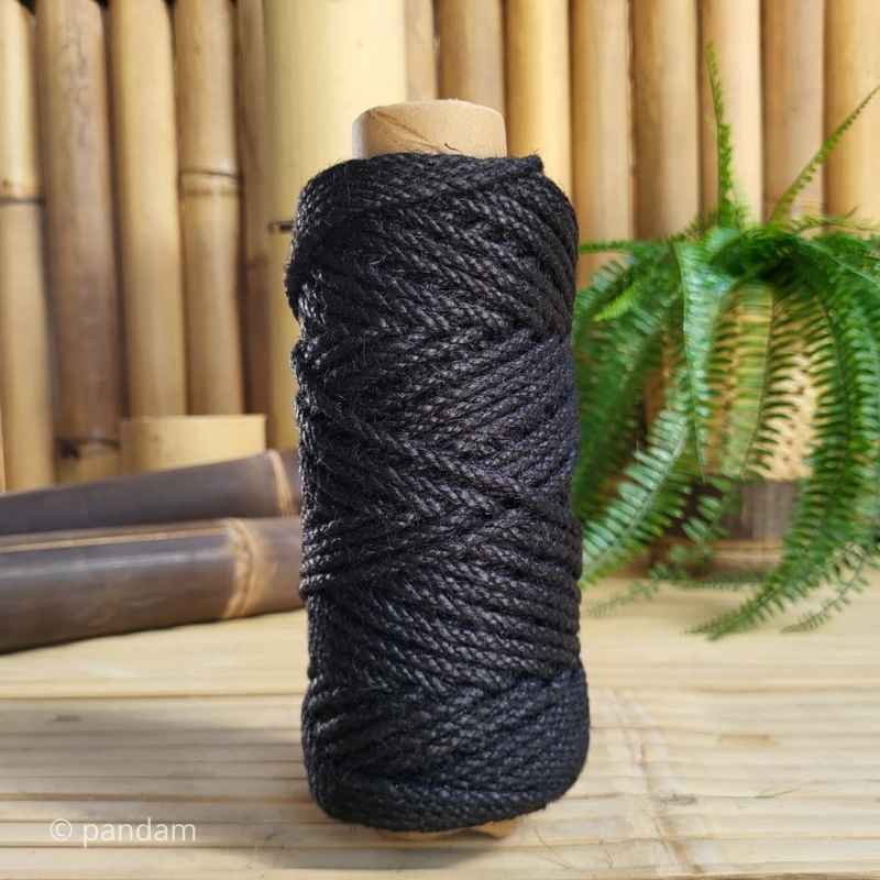 corde assemblage bambou noire 4 mm