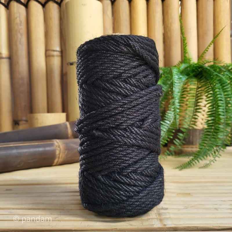 Corde assemblage noire 6 mm