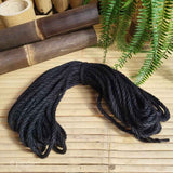 corde chanvre noire 8 mm