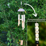 Carillon en Bambou Personnalisable | Prénom, mot doux, etc... | Pandam